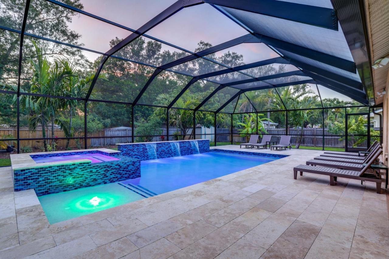 Seminole Home With Heated Pool And Spa About 4 Mi To Ocean Exterior photo