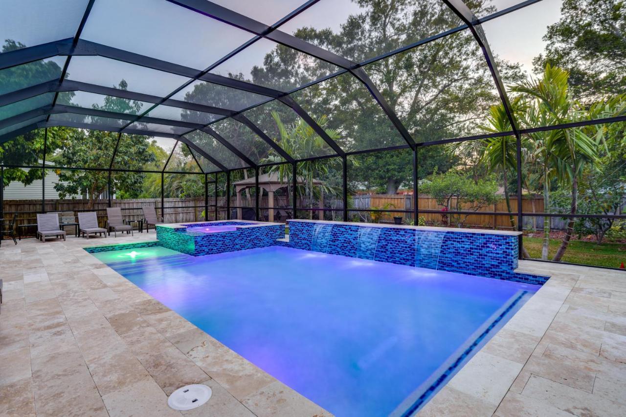 Seminole Home With Heated Pool And Spa About 4 Mi To Ocean Exterior photo